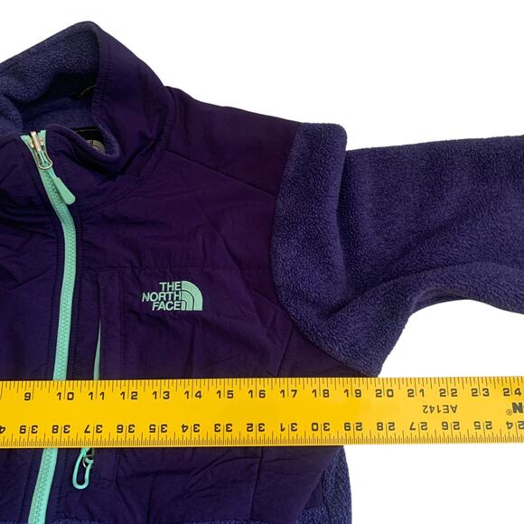The North Face Women's Size M Denali Fleece Full Zip Purple Polartic Jacket - Picture 3 of 16
